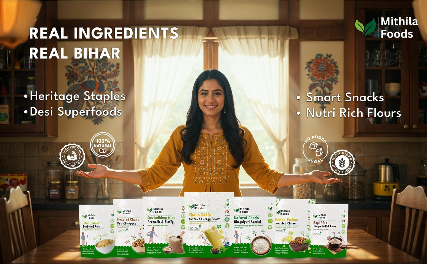 Mithila Foods Ragi Atta