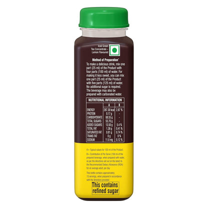 Ripple Green Ice Tea Green Apple Flavoured Liquid Concentrate - 250ml