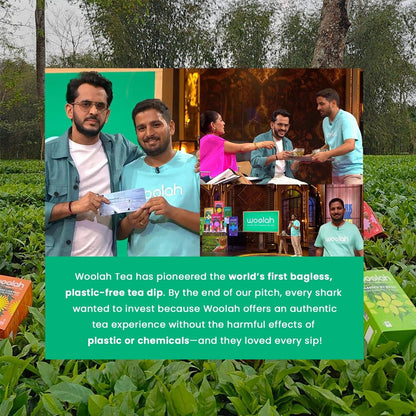 Woolah Rare Assam Green Tea With Tulsi