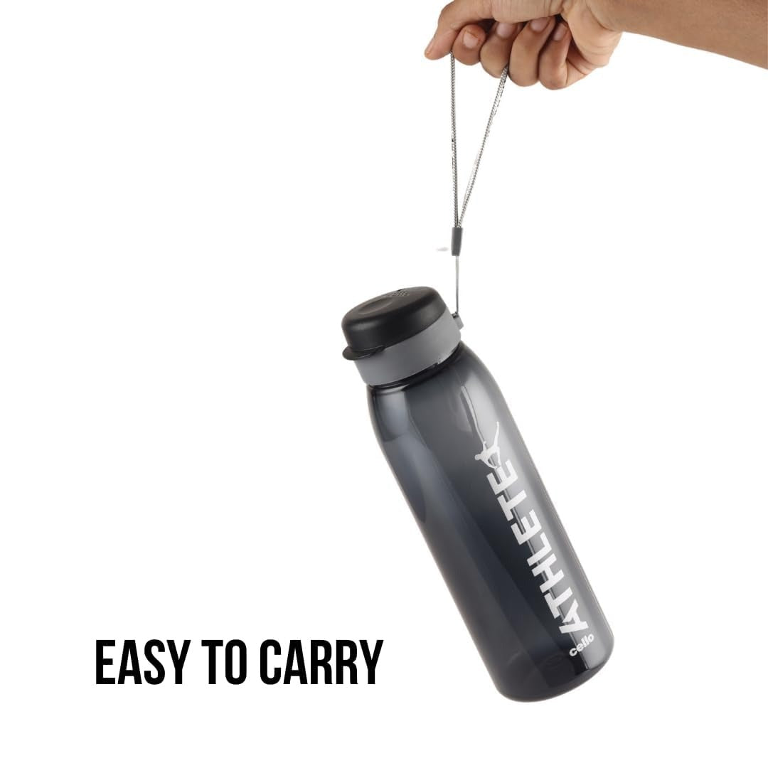 CELLO Athlete Water Bottles Set of 2 Pcs For Daily Use, 800 ml