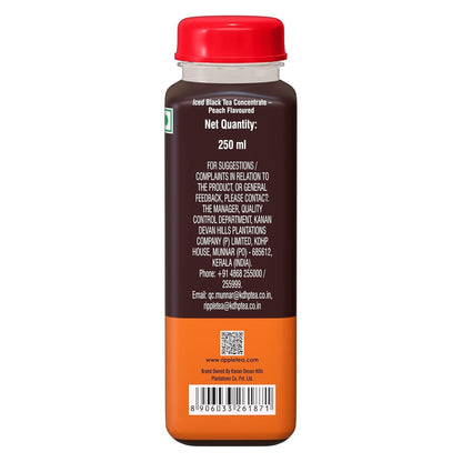 Ripple Black Ice Tea Peach Flavoured Liquid Concentrate-250ml
