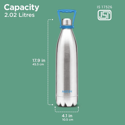 Milton Duo 2200 Thermosteel 24 Hours Hot and Cold Water Bottle