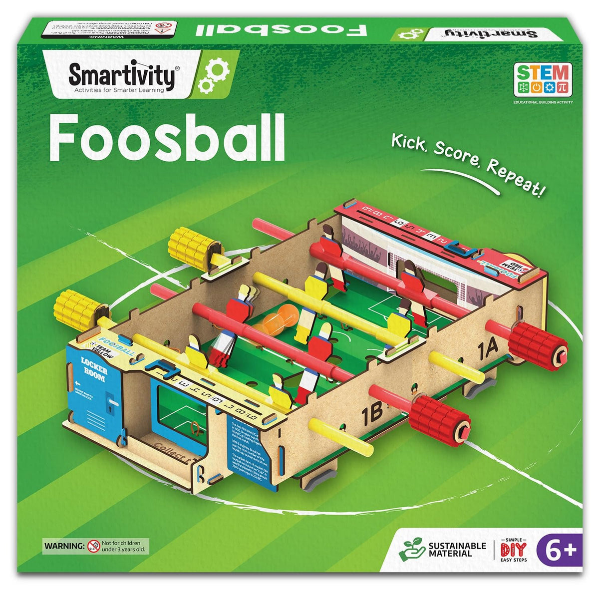 Smartivity DIY Foosball Table Toy for Kids 6-12 Years