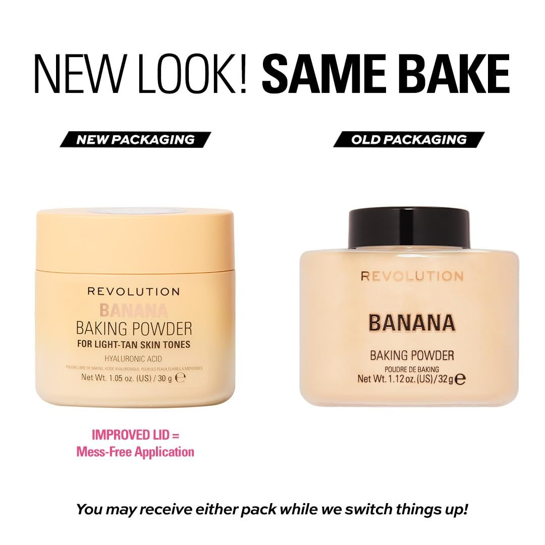 Revolution Beauty Loose Baking Powder Banana - 30 gms