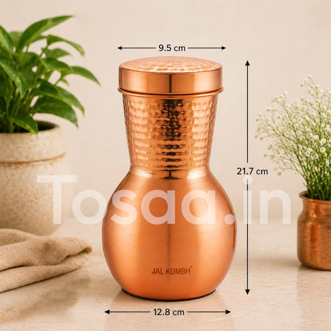 Tosaa Jalkumbh Copper Matka Pot