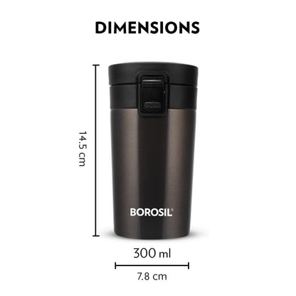 Borosil CoffeeMate Insulated Mug Mocha