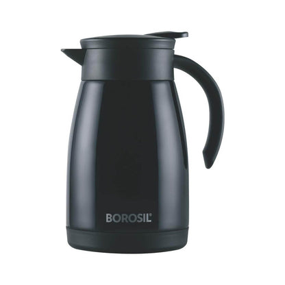 Borosil Thermoflask Thermos Kettle Tea Pot Black 750ml