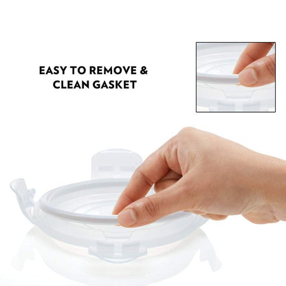 Borosil Glass Lunch Box Office Tiffin Prime Bag 400ml×2