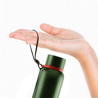 Borosil Hydra Thermoflask Water Bottle Trek Green 850ml