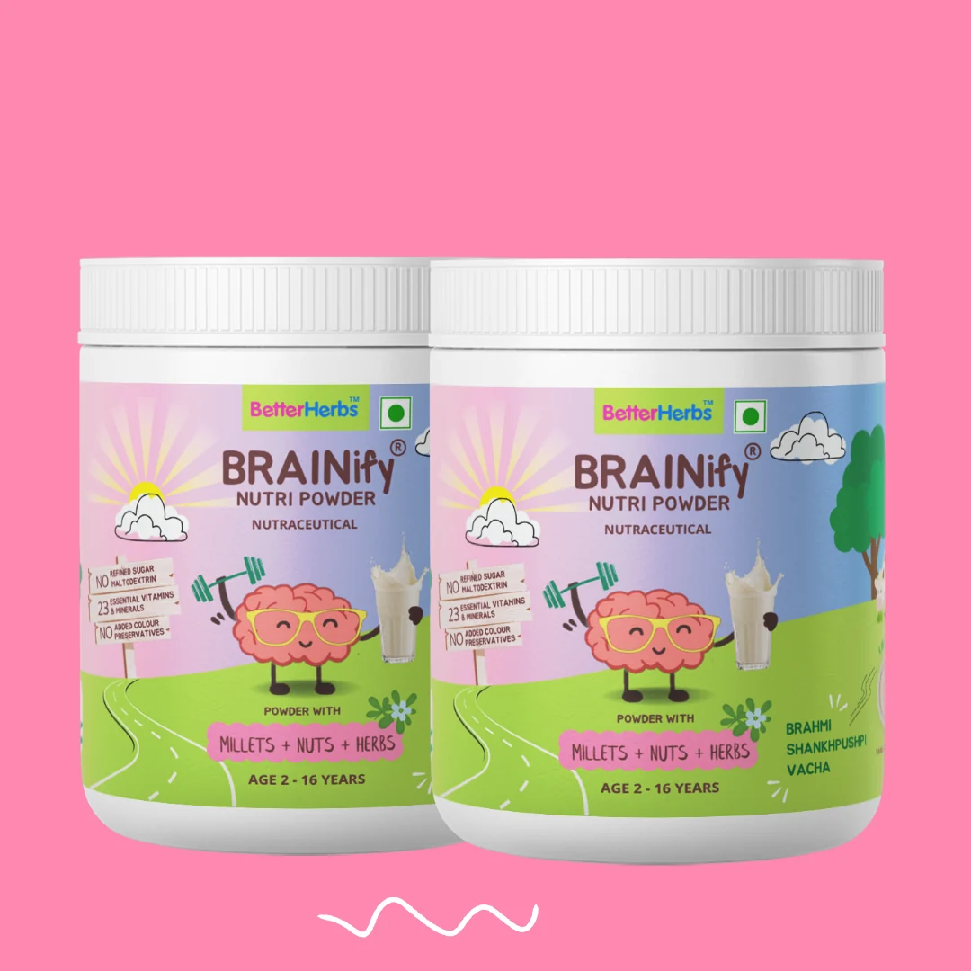 Better Herbs Brainify Vanilla Nutrition Drink Powder