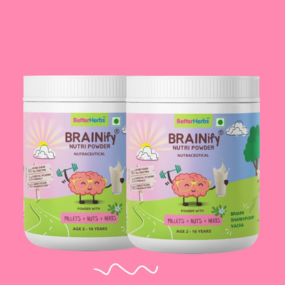 Better Herbs Brainify Vanilla Nutrition Drink Powder