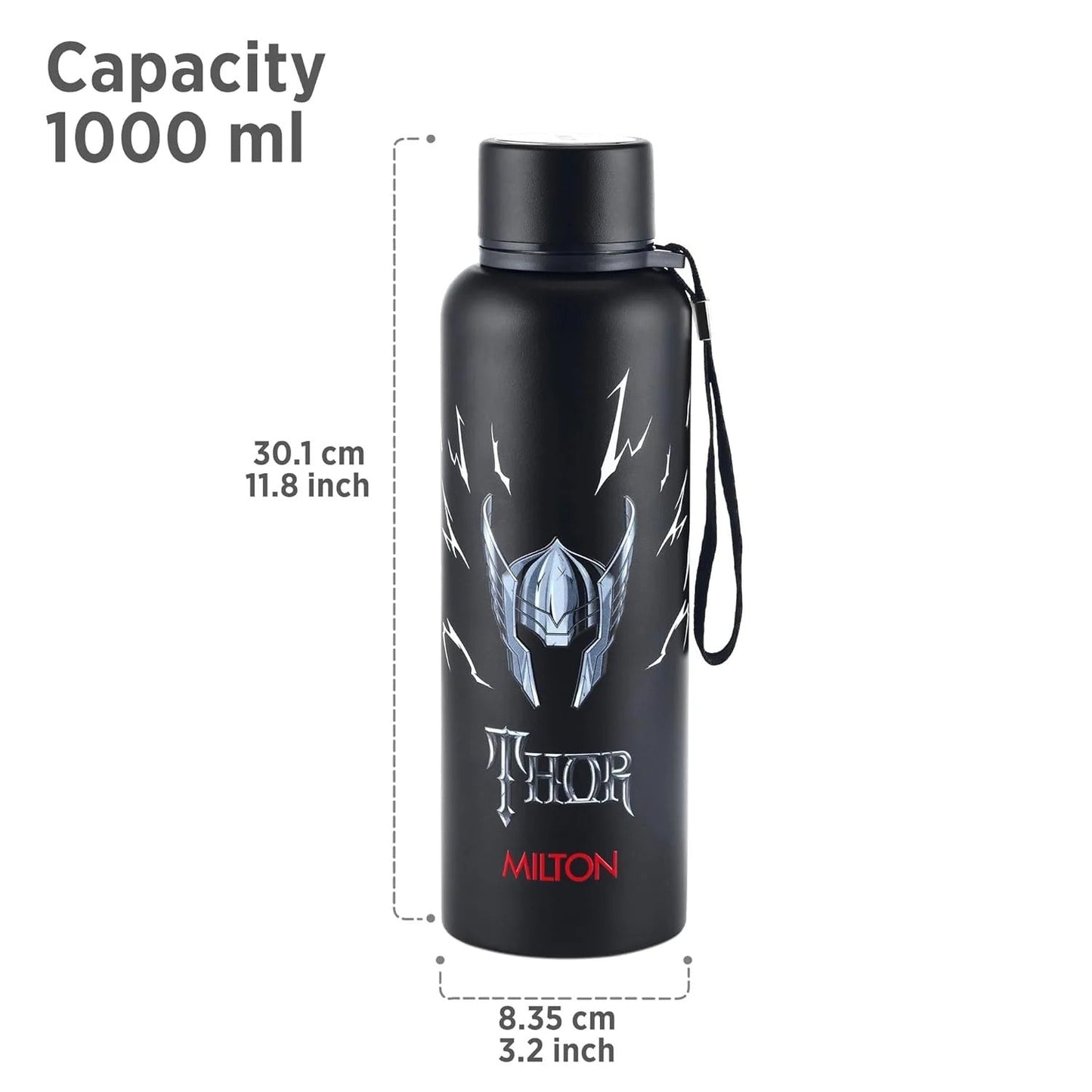Milton Marvel Thor Artedge Water Bottle