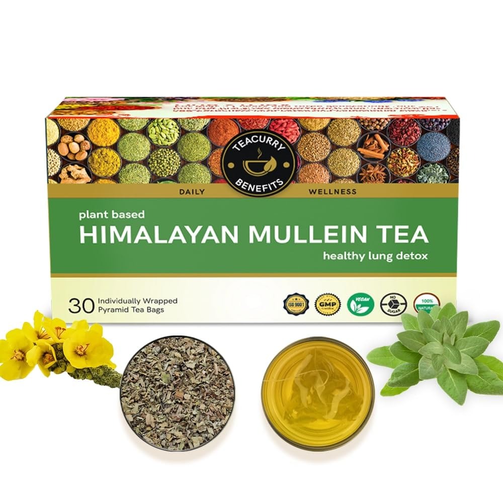 Teacurry Himalayan Mullein Tea - 30 Tea Bags
