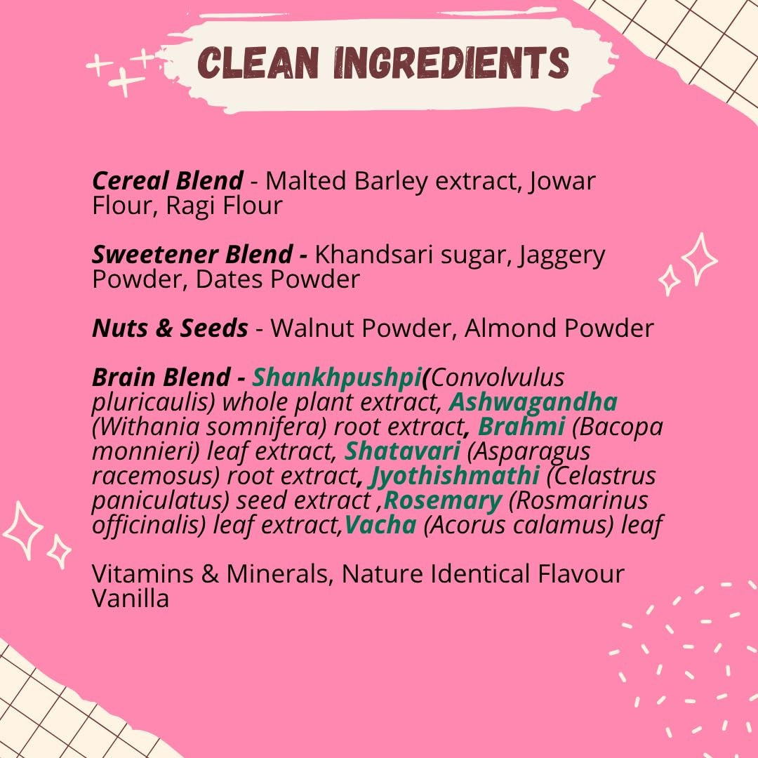 Better Herbs Brainify Vanilla Nutrition Drink Powder