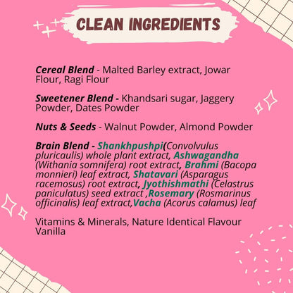 Better Herbs Brainify Vanilla Nutrition Drink Powder