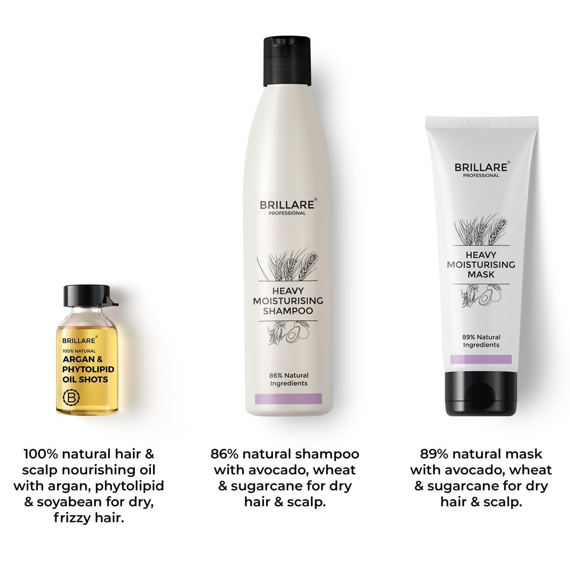 Brillare Professional Heavy Moisturising Treatment Combo