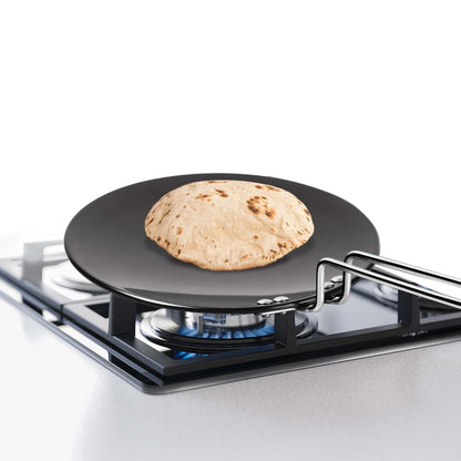 Milton Pro Cook Hard Anodized Tawa, 24 Cm, Dark Grey - 925 gms