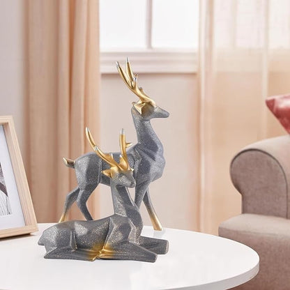 Zart Deer Home Decor showpiece