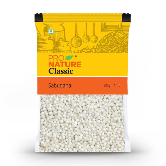 Pro Nature Organic Sabudana - 500 gms