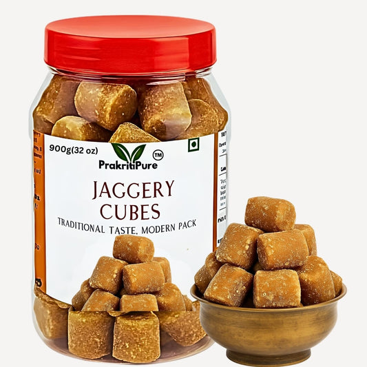 Prakritipure Small Jaggery Cubes - 900 gms