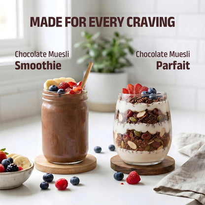 Pintola High Protein Dark Chocolate & Cranberry Muesli