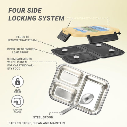 Milton Meal Safe 3 Lunchbox