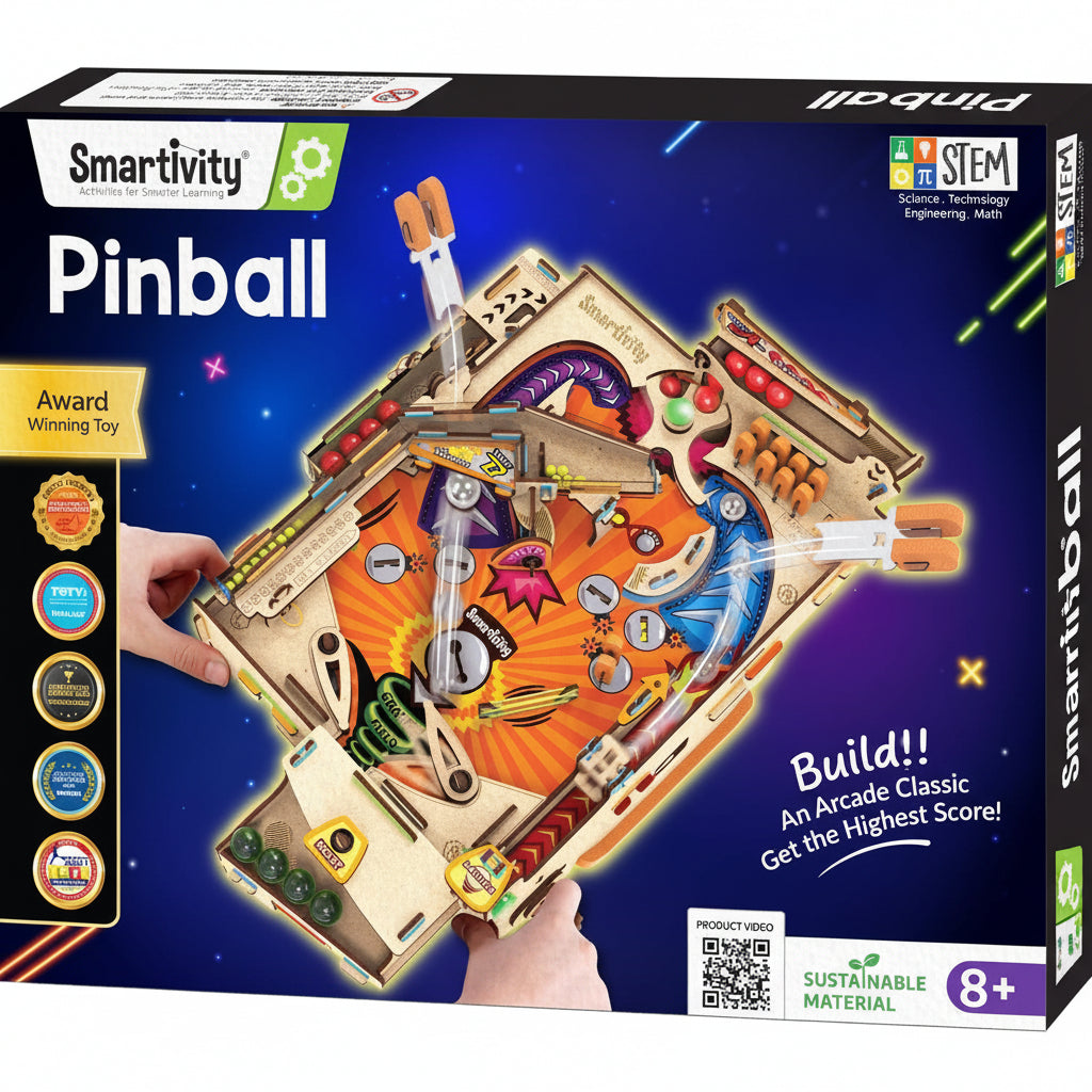 Smartivity Pinball Machine for Kids Global Award Winning Arcade Game Birthday Gifts