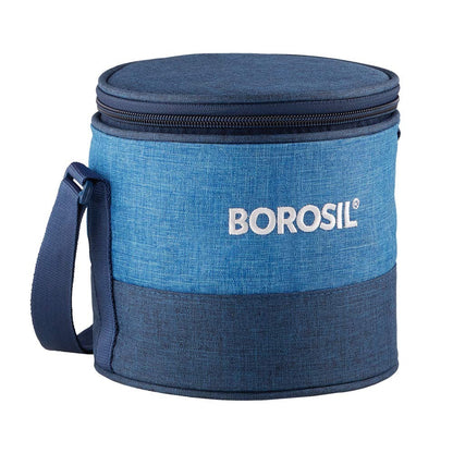 Borosil Glass Lunch Box Office Tiffin Prime Bag 400ml×2