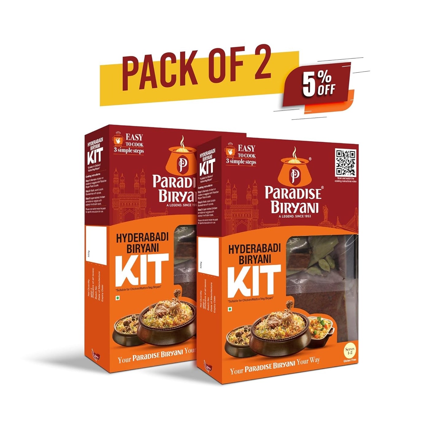 Paradise Hyderabadi Biryani Kit