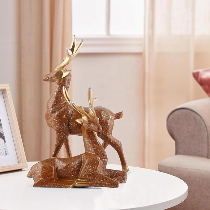 Zart Deer Home Decor showpiece