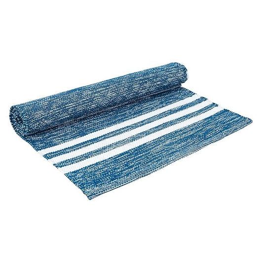 Atvi Fit Pure Cotton Anti Skid  Machine Wash Yoga Mat 73inches x 24inches 5mm thickness