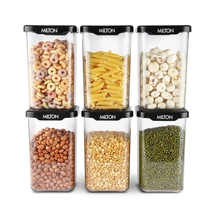 Milton Square Containers Kitchen Storage Set of 6