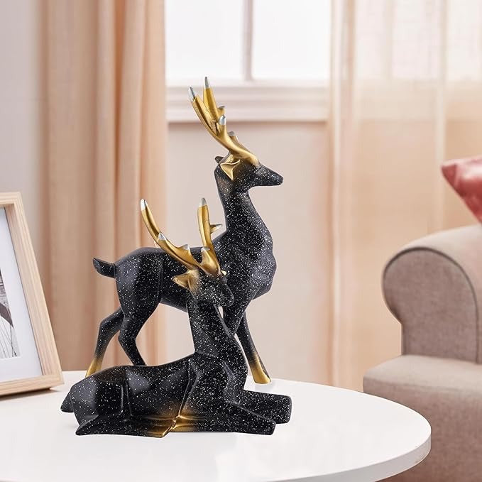 Zart Deer Home Decor showpiece