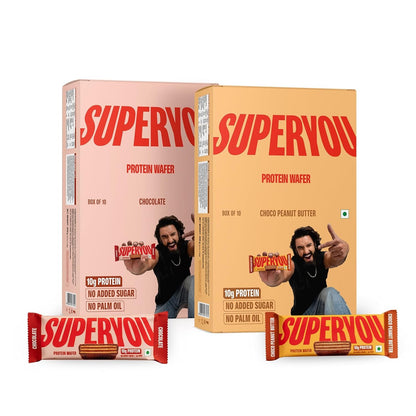 SuperYou Chocolate Protein Wafer Bars