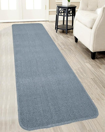 Saral Home Solid Soft PP Yarn Durable & Washable Multipurpose Runner Anti Skid Backing
