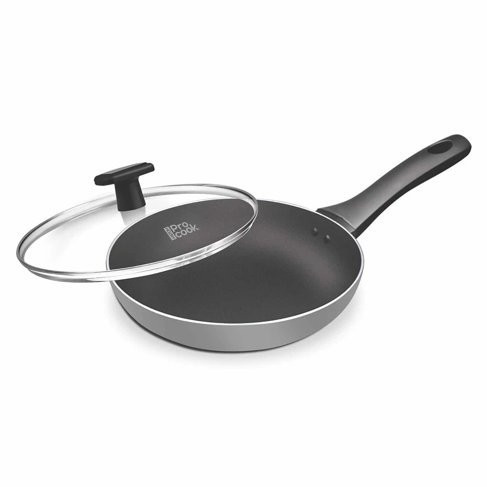 Milton Black Pearl Induction Non-Stick Fry Pan with Lid