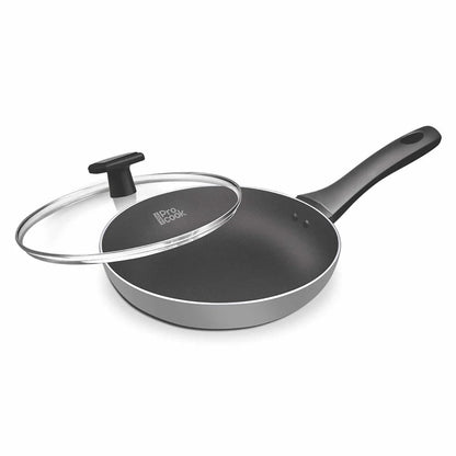Milton Black Pearl Induction Non-Stick Fry Pan with Lid