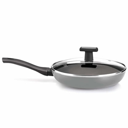 Milton Black Pearl Induction Non-Stick Fry Pan with Lid