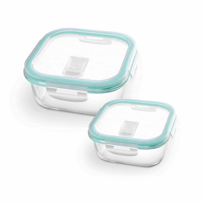 Milton Treo Hi Borosilicate Clip Fresh Square Container