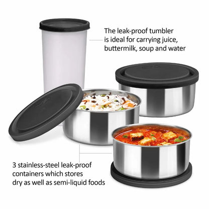 Milton Steel Combi Lunchbox