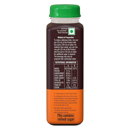 Ripple Green Ice Tea Peach Flavoured Liquid Concentrate - 250ml