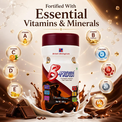 British Biologicals B-Protin Powder Chocolate Flavour
