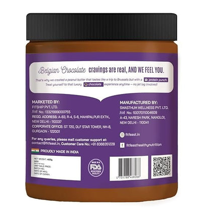 FitFeast Peanut Butter - 400 gms