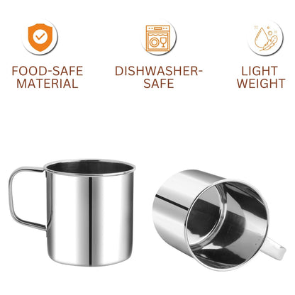 Kraft Multipurpose Stainless Steel Mug – Set of 2 - 750 ml