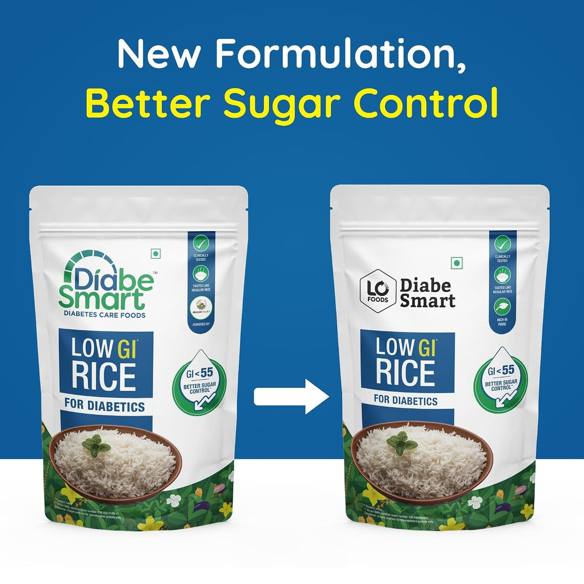Diabe Smart Premium Diabetic Rice - 1 kg
