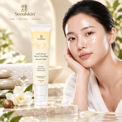 Seoulskin Snail Mucin Micro-needling Serum 7500 PPM - 30 ml