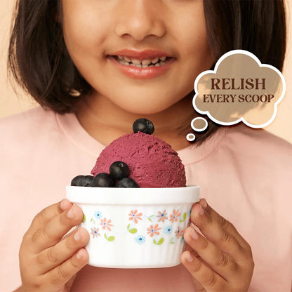 Borosil Larah Opalware Jubilee Ice Cream Bowl Set