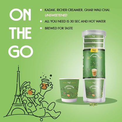 Cup-Ji Cardamom Chai Premix Cups