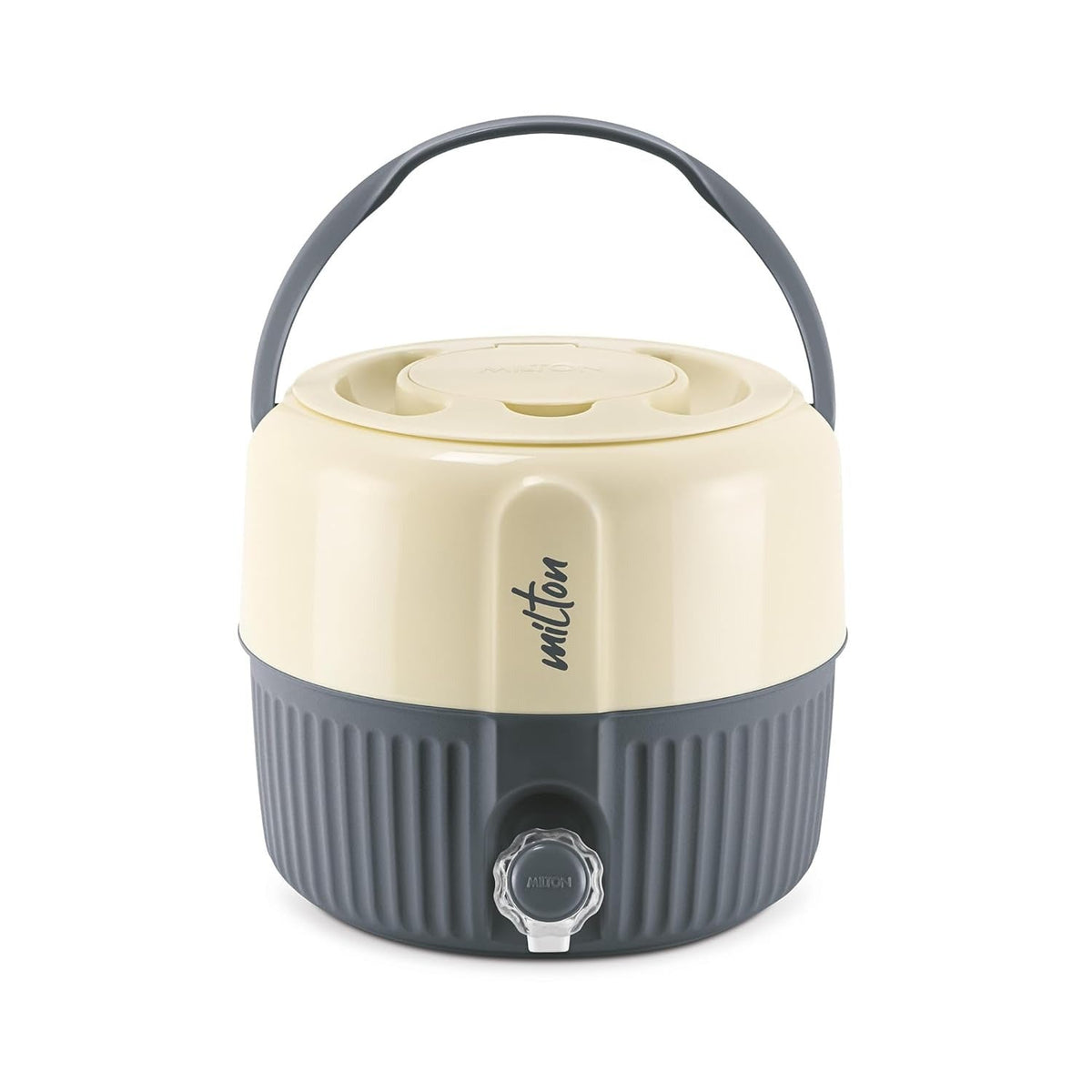 MILTON Kool Pristine 7 Insulated Plastic Water Jug, 5.25 litres, Grey