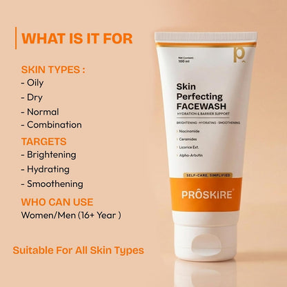 Proskire Skin Perfecting Face Wash - 100 ml